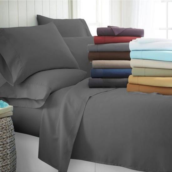 Super Soft Solid Bedding Sheet Set