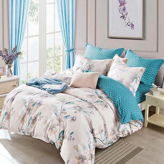 Modern Elegant Floral Duvet Cover Comforter Sets