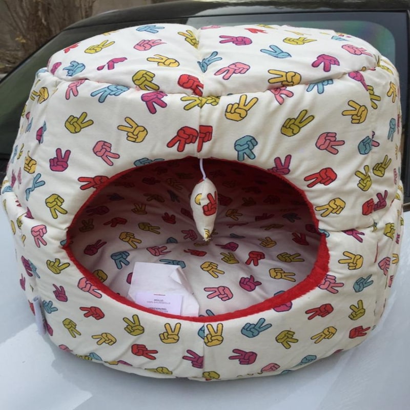 Printed Pet Bed For Dog Bedding